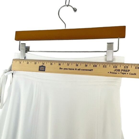 Commense Wrap Skirt Womens Size XS Cream Side Slit REVOLVE Brand NEW Flawed - Picture 10 of 16